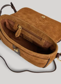 SUEDE SHOULDER BAG -Winter Clothes Store PL031462 856 03 FL