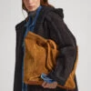 SUEDE TOTE BAG -Winter Clothes Store PL031463 856 01 MO