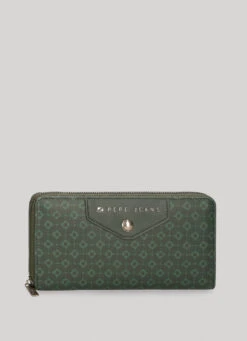 ALL-OVER GEOMETRIC PRINT WALLET