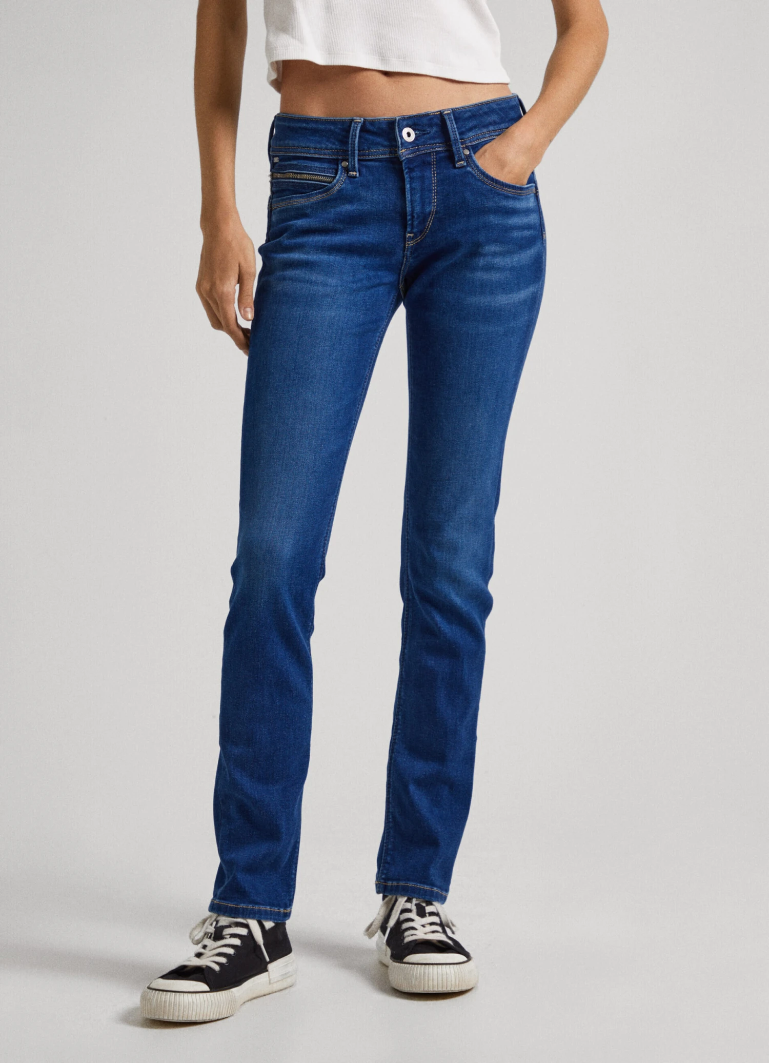 BROOKE REGULAR FIT MID-RISE JEANS 4 BROOKE REGULAR FIT MID-RISE JEANS - Image 2