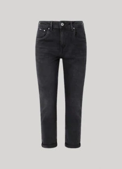 HIGH-RISE RELAXED FIT JEANS -Winter Clothes Store PL204176XF1 000 01 FL