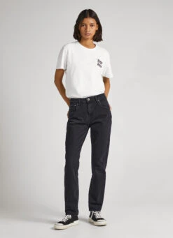HIGH-RISE RELAXED FIT JEANS