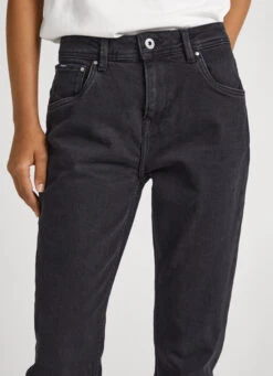 HIGH-RISE RELAXED FIT JEANS -Winter Clothes Store PL204176XF1 000 03 MO