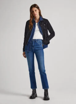 DION 7/8 SLIM FIT HIGH-RISE JEANS