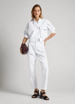 WILLOW HIGH WAIST TAPERED-FIT JEANS