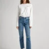 CELYN STRAIGHT FIT HIGH-RISE JEANS 1 CELYN STRAIGHT FIT HIGH-RISE JEANS -Winter Clothes Store PL204564 000 01 MO