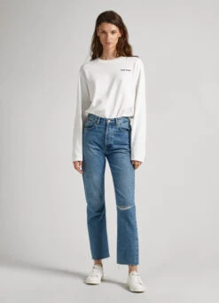 CELYN STRAIGHT FIT HIGH-RISE JEANS