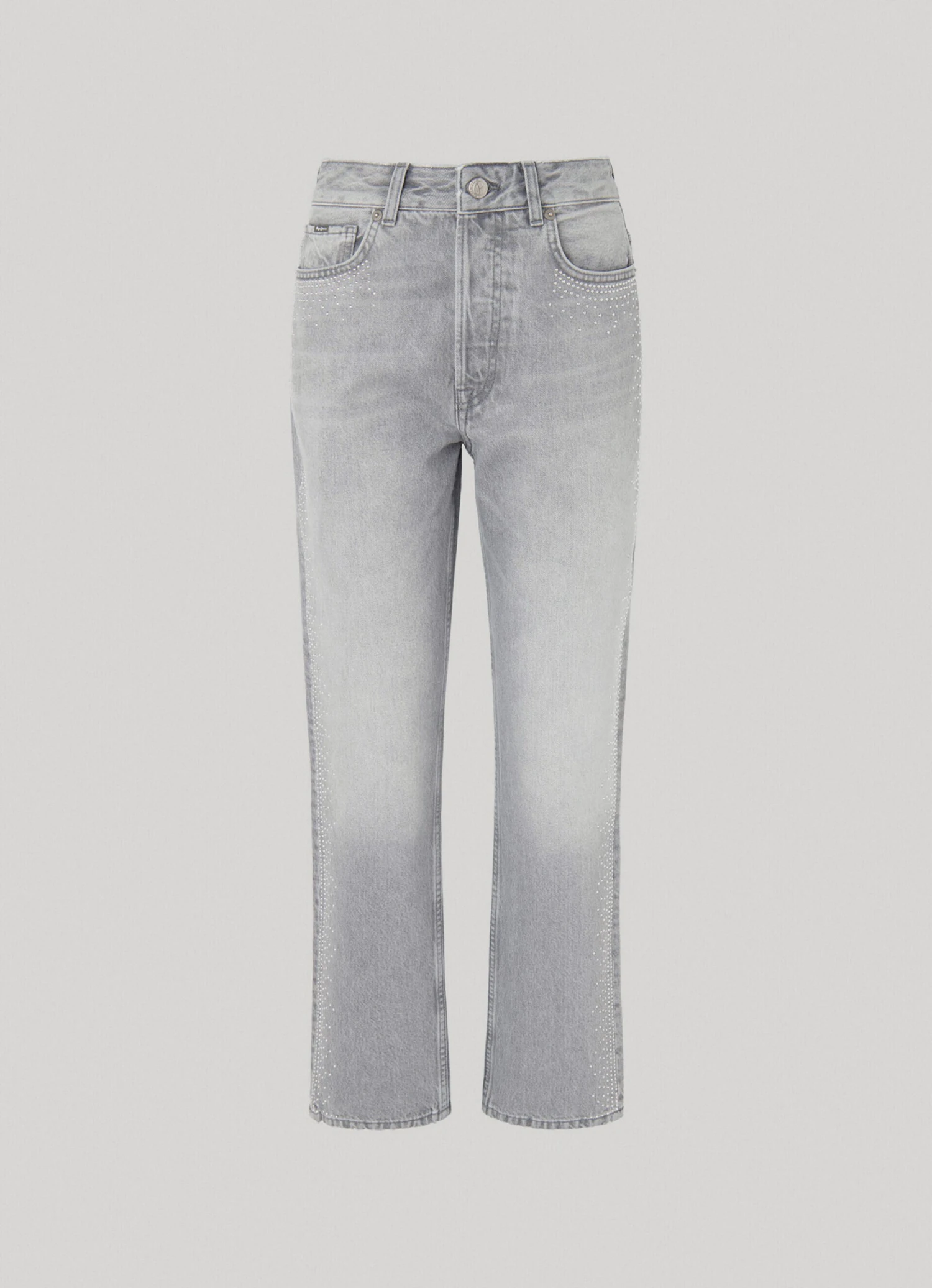 HIGH-RISE STRAIGHT FIT JEANS 8 HIGH-RISE STRAIGHT FIT JEANS - Image 6