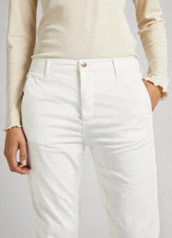 FLARE FIT CHINO TROUSERS -Winter Clothes Store PL211637 800 03 MO