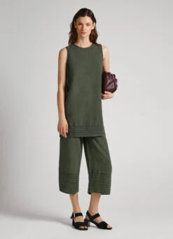 OPENWORK PALAZZO TROUSERS