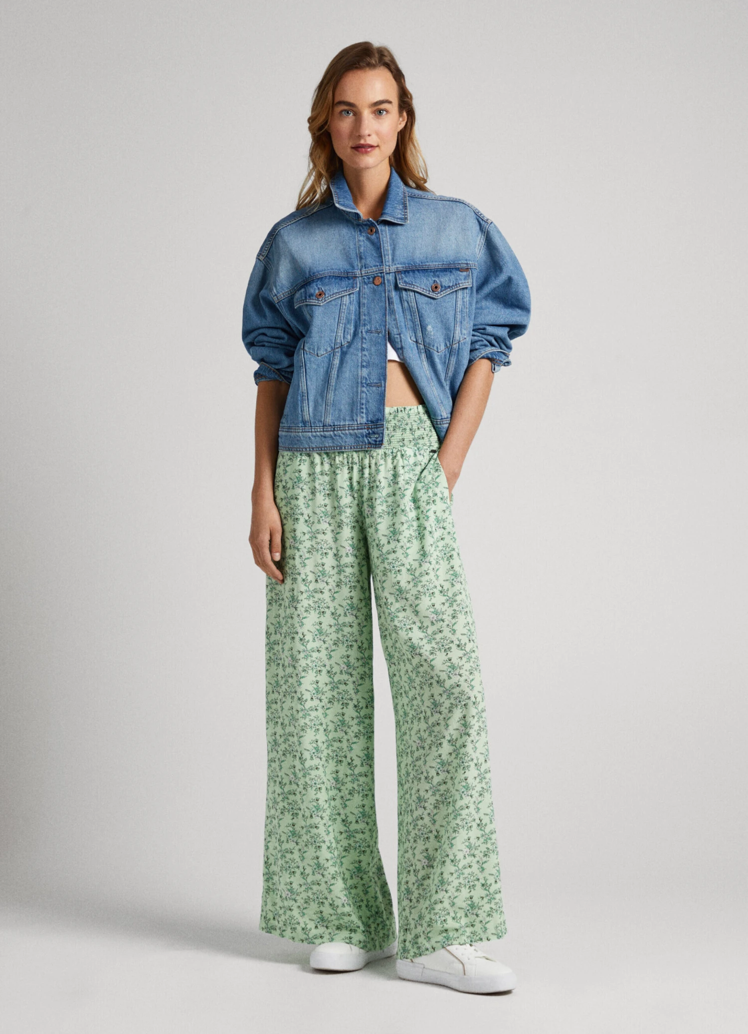 FLORAL PALAZZO TROUSERS 3 FLORAL PALAZZO TROUSERS
