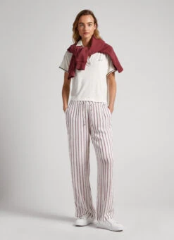 STRIPED PYJAMA TROUSERS