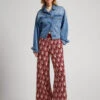 ORNAMENTAL PYJAMA TROUSERS -Winter Clothes Store PL211647 0AA 01 MO