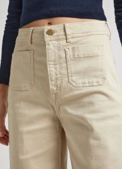 RELAXED FIT CROPPED TROUSERS -Winter Clothes Store PL211663 847 03 MO