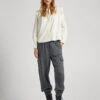 HERRINGBONE CARGO TROUSERS -Winter Clothes Store PL211672 963 01 MO