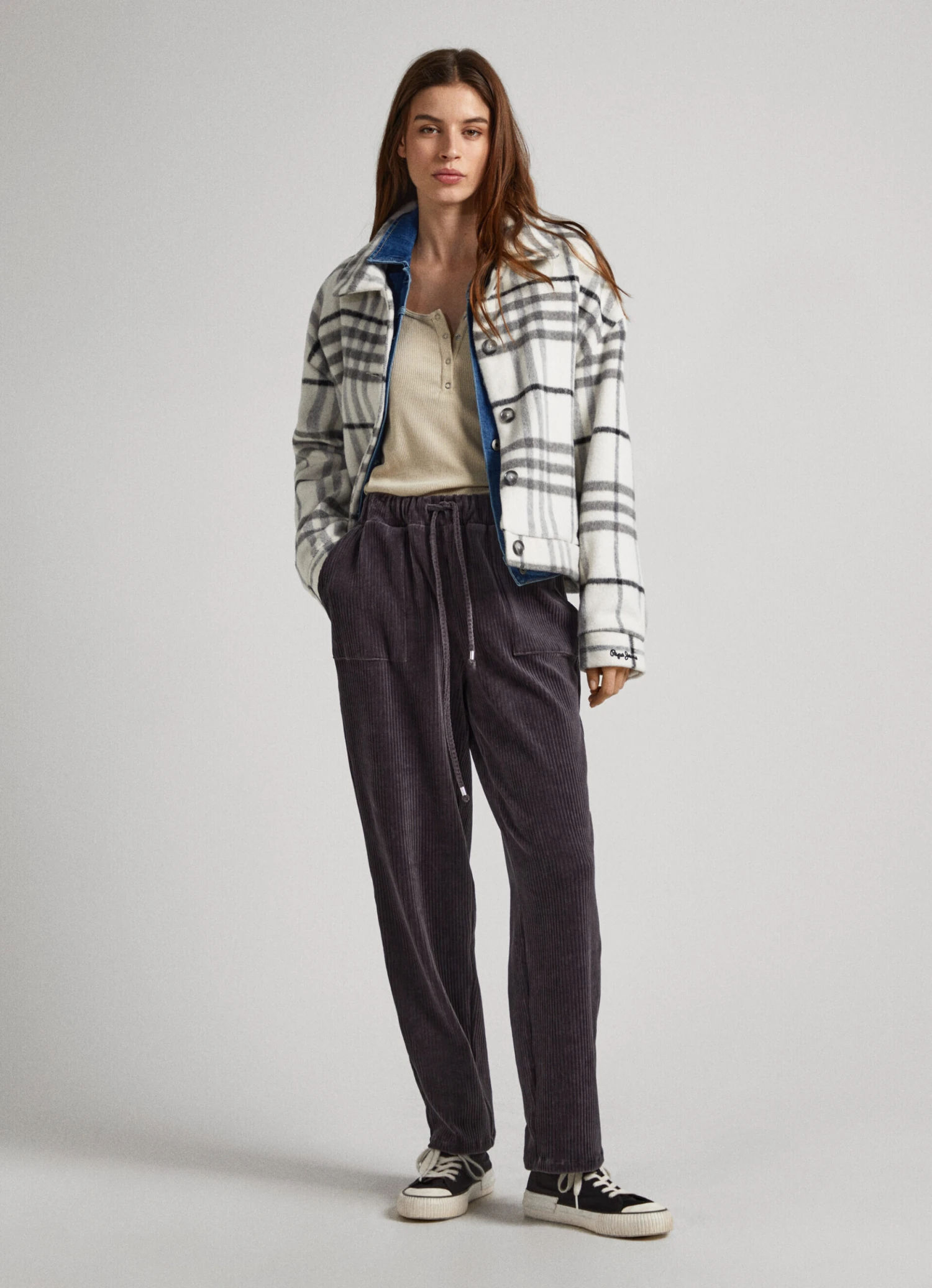 STRETCH CORDUROY TROUSERS 3 STRETCH CORDUROY TROUSERS