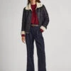 STRIPED TROUSERS -Winter Clothes Store PL211677 0AA 01 MO