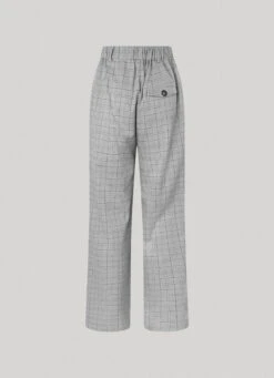 STRAIGHT CHECKED TROUSERS 16 STRAIGHT CHECKED TROUSERS -Winter Clothes Store PL211679 0AA 02 FL