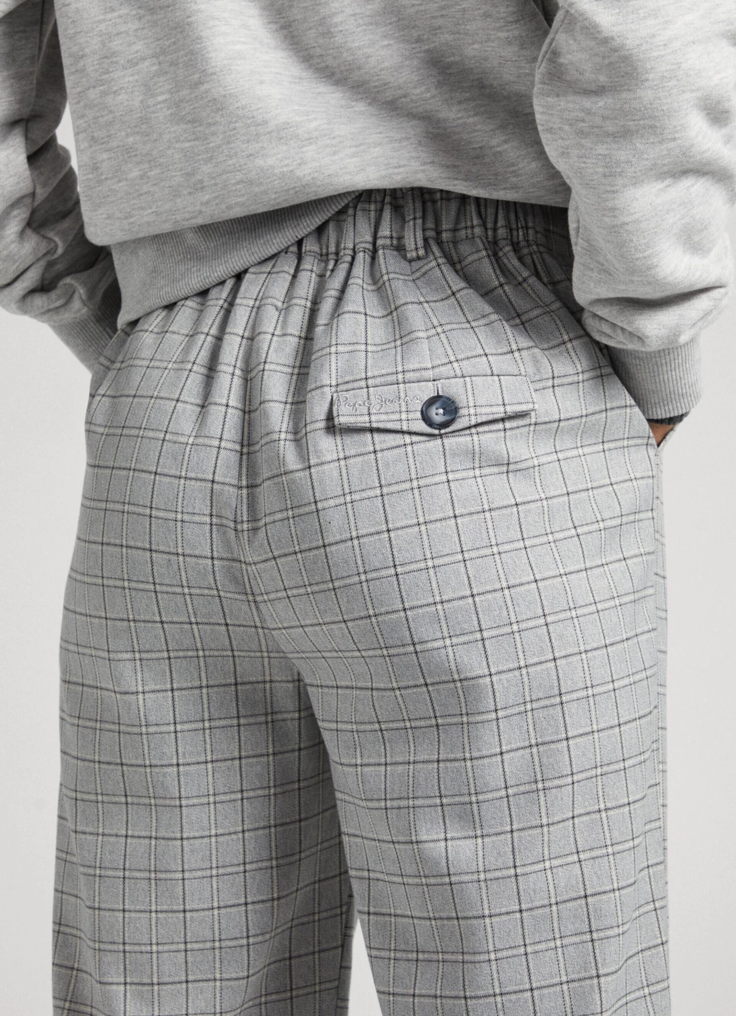 STRAIGHT CHECKED TROUSERS 7 STRAIGHT CHECKED TROUSERS - Image 5