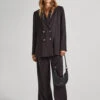 PALAZZO TENCEL TROUSERS -Winter Clothes Store PL211688 999 01 MO