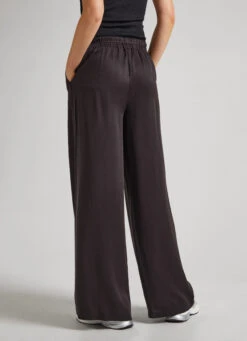 PALAZZO TENCEL TROUSERS -Winter Clothes Store PL211688 999 04 MO