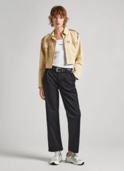 STRAIGHT FIT CHINO TROUSERS -Winter Clothes Store PL211697 999 05 MO