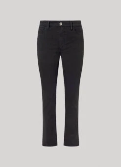 STRAIGHT FIT ELASTIC TROUSERS -Winter Clothes Store PL211700 999 01 FL