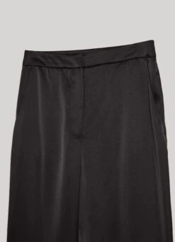 SATIN PALAZZO TROUSERS -Winter Clothes Store PL211703 999 02 FL
