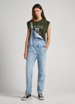 DENIM DUNGAREES