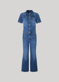 LONG DENIM JUMPSUIT -Winter Clothes Store PL230458 000 01 FL