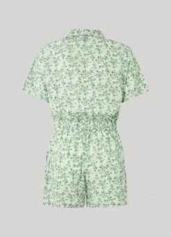 SHORT FLORAL PRINT JUMPSUIT -Winter Clothes Store PL230461 0AA 02 FL
