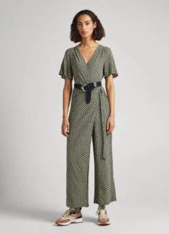 GEOMETRIC PRINT JUMPSUIT