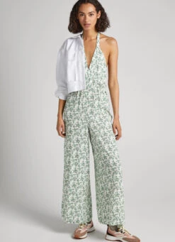 FLORAL PRINT JUMPSUIT