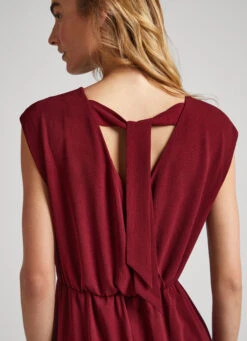 LONG JUMPSUIT IN CREPE FABRIC -Winter Clothes Store PL230464 299 04 MO