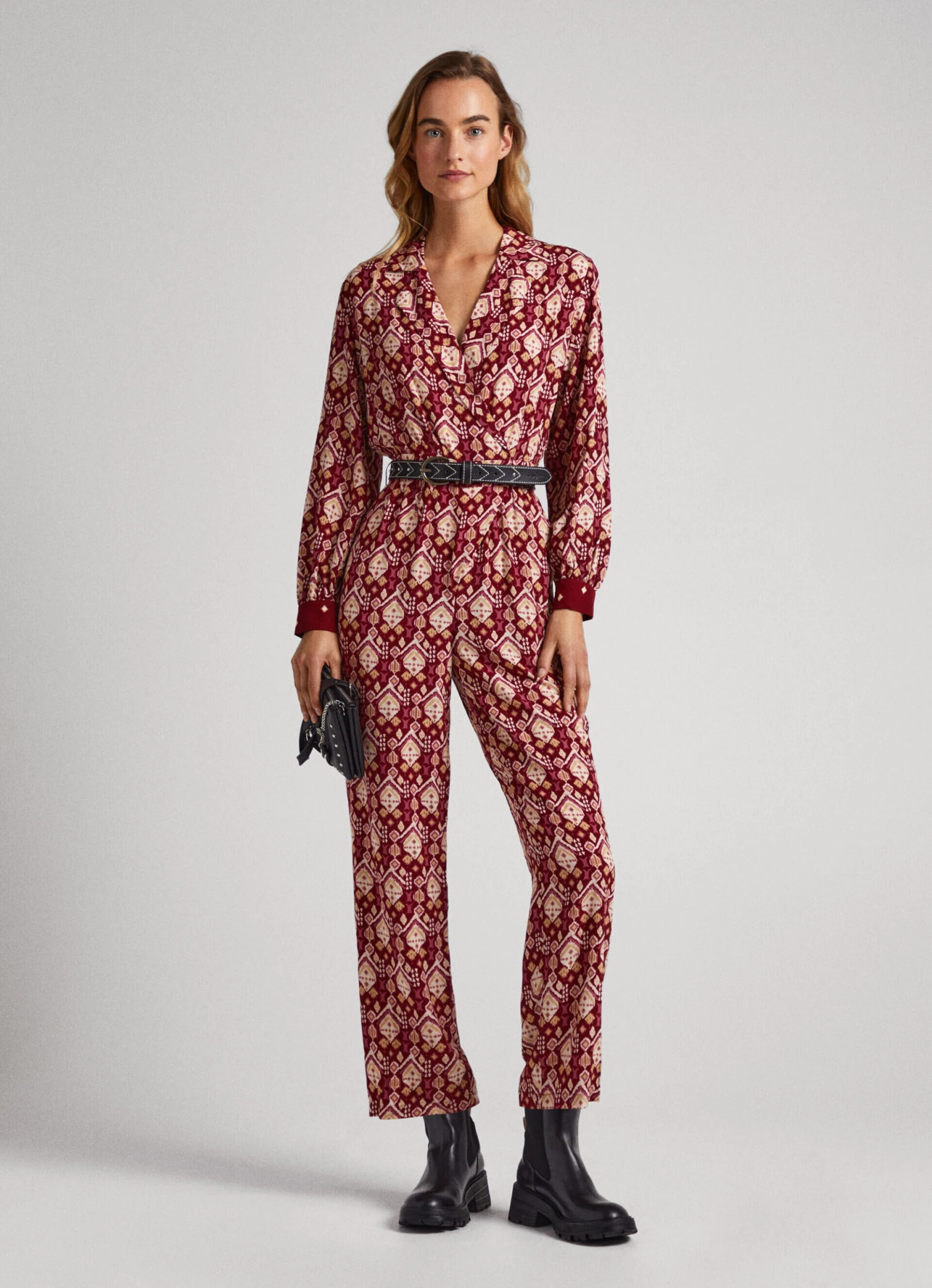 ORNAMENTAL PRINT JUMPSUIT 4 ORNAMENTAL PRINT JUMPSUIT - Image 2
