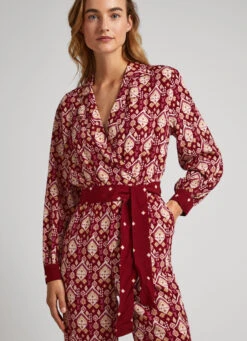 ORNAMENTAL PRINT JUMPSUIT 11 ORNAMENTAL PRINT JUMPSUIT -Winter Clothes Store PL230465 0AA 03 MO