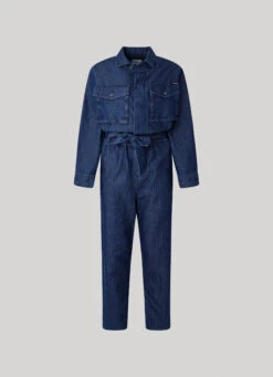REGULAR FIT DENIM JUMPSUIT -Winter Clothes Store PL230466 000 01 FL