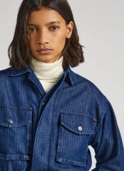 REGULAR FIT DENIM JUMPSUIT -Winter Clothes Store PL230466 000 04 MO