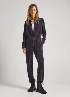 ELASTIC CORDUROY JUMPSUIT -Winter Clothes Store PL230469 975 02 MO