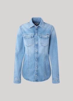SLIM FIT DENIM SHIRT -Winter Clothes Store PL304498PF1 000 01 FL