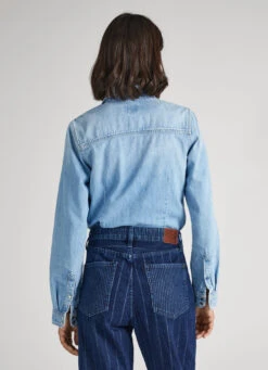 SLIM FIT DENIM SHIRT -Winter Clothes Store PL304498PF1 000 04 MO