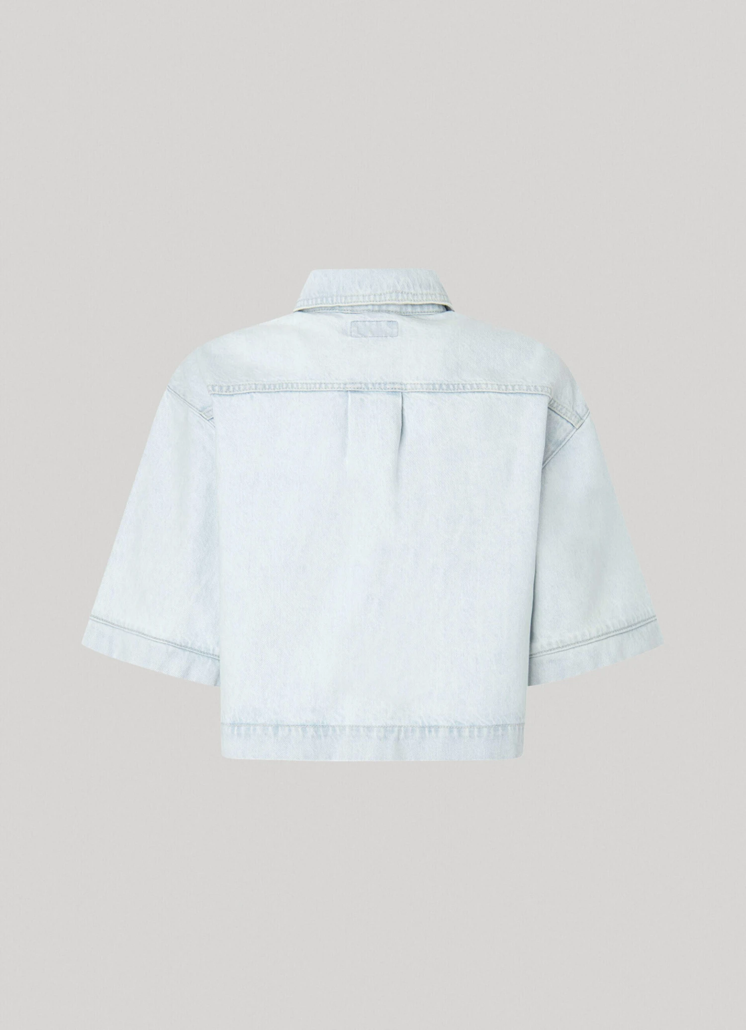 SHORT SLEEVE DENIM SHIRT 8 SHORT SLEEVE DENIM SHIRT - Image 6