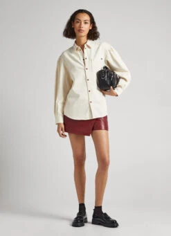 LONG SLEEVE DENIM SHIRT -Winter Clothes Store PL304598 000 02 MO