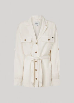 LONG RELAXED FIT OVERSHIRT -Winter Clothes Store PL304600 804 01 FL