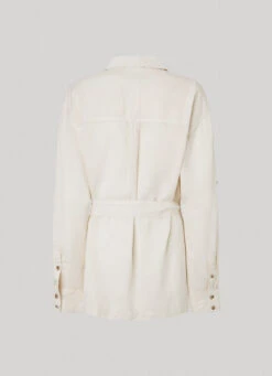 LONG RELAXED FIT OVERSHIRT -Winter Clothes Store PL304600 804 02 FL