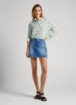 GEOMETRIC PRINT SHIRT 9 GEOMETRIC PRINT SHIRT -Winter Clothes Store PL304602 0AA 02 MO