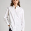 COTTON POPLIN OVERSIZE FIT SHIRT 2 COTTON POPLIN OVERSIZE FIT SHIRT -Winter Clothes Store PL304603 800 01 MO