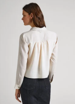 PATCH EFFECT SHIRT -Winter Clothes Store PL304607 808 05 MO