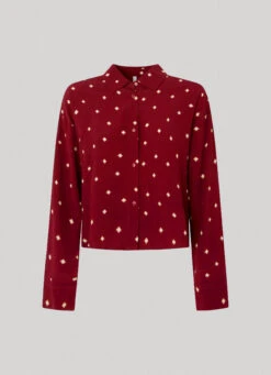 DOT PRINT SHIRT -Winter Clothes Store PL304611 0AA 01 FL