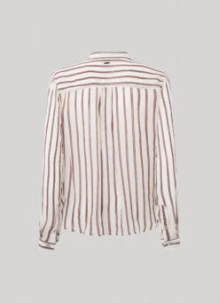 LONG SLEEVE STRIPED SHIRT -Winter Clothes Store PL304613 0AA 02 FL